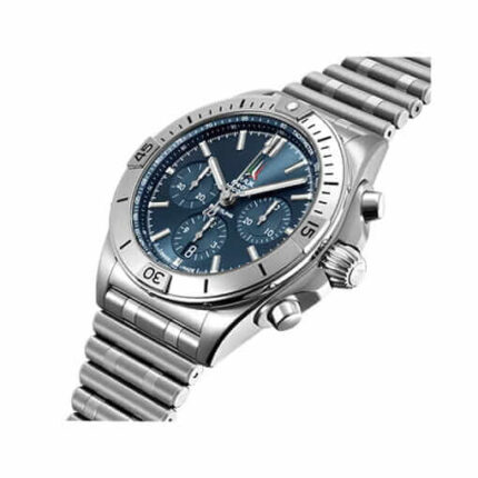 Breitling Navitimer B01 Blue Chronograph Dial Man United Left 1