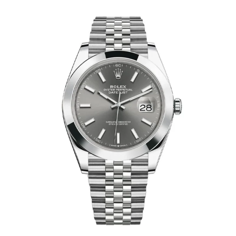 Rolex Datejust 126300 Stainless Steel Grey Dial Super Clone