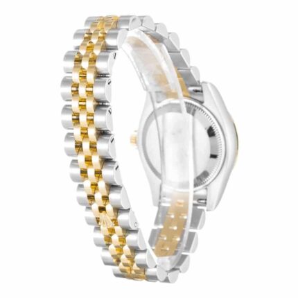 Rolex Datejust Champagne Diamond Replica Back 5