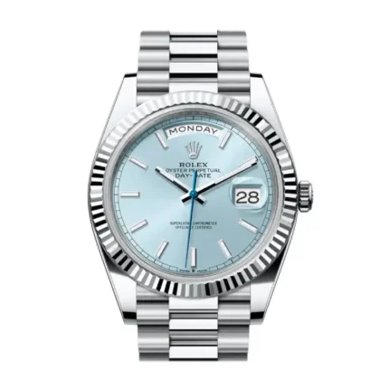 Rolex Day Date 40 Ice Blue Index 228236 1