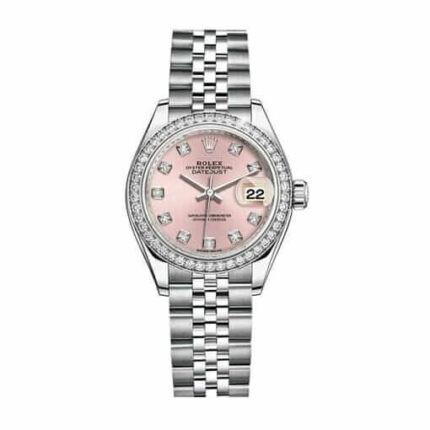 Rolex Datejust White Gold Pink 1 2