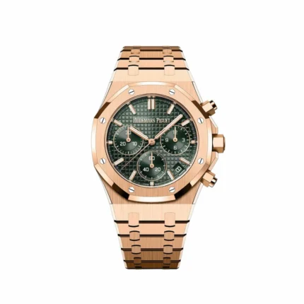 Ap Royal Rose Gold Green Dial 2