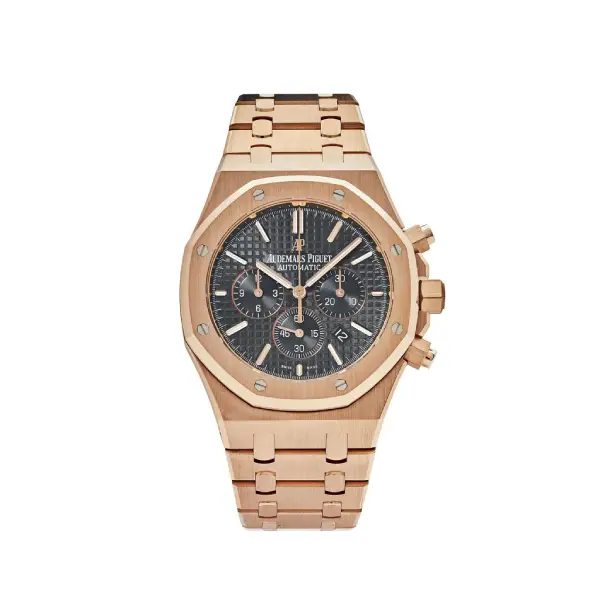 audemars-piguet-royal-oak-rose-gold-black-dial-1 Audemars Piguet Royal Oak Rose Gold Black Dial 1