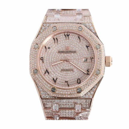 Audemars Piguet Royal Oak Selfwinding 15400sr Oo 1220sr 01 Iced Out Replica 1 1
