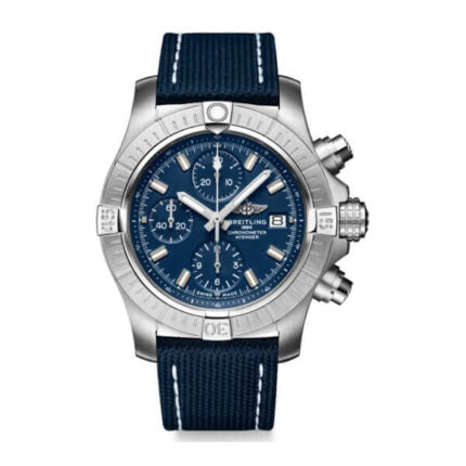 Breitling Super Avenger Ii Chrono Black Steel Limited M133711a Bf30 United Replica 1