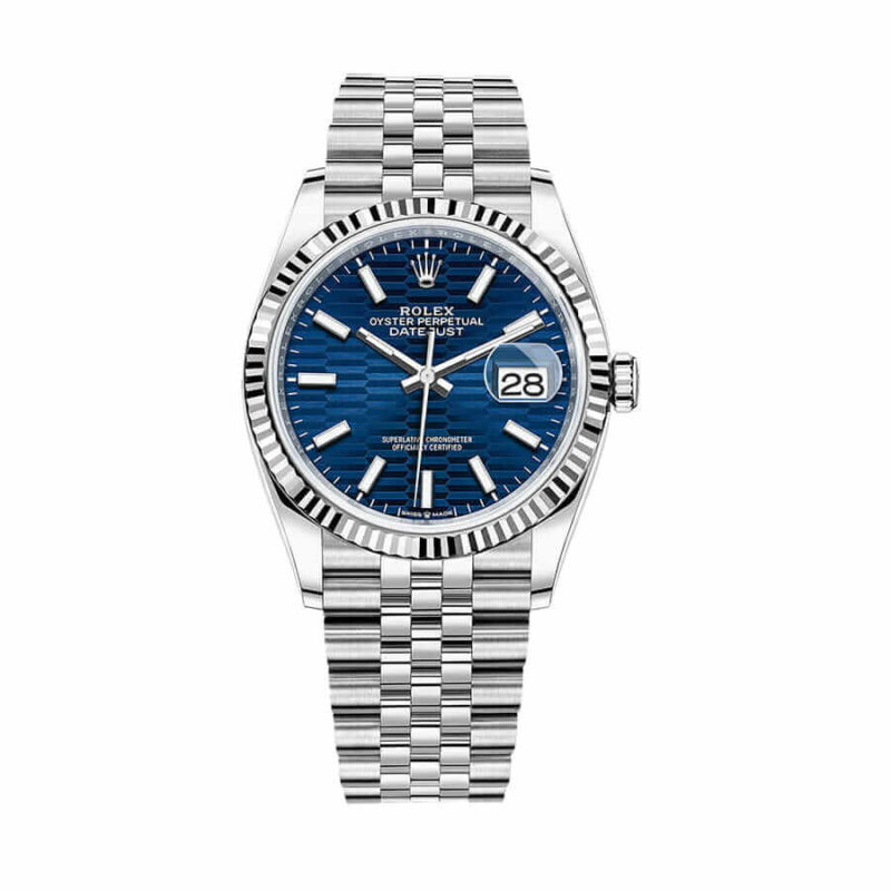 Rolex Datejust Steel Automatic 126234 Blue Dial Jubilee Super Clone