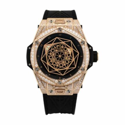Hublot Big Bang Sang Bleu King Gold 45mm Watch 415 Ox 1118 Vr Mxm17 1