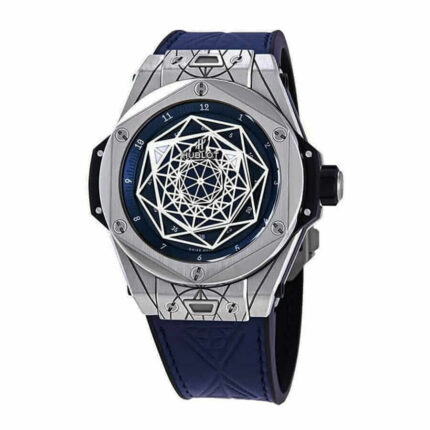 Hublot Big Bang Sang Bleu Titanium Blue Watch 415 Nx 7179 Vr Mxm18 1