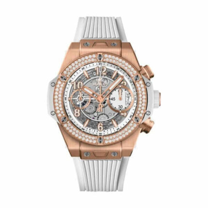 Hublot Big Bang Unico Rose Gold Baguettes 411 Jx 4802 Rt 1904 Replica1 1