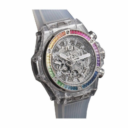 Hublot Big Bang Unico Sapphire Rainbow 45mm Watch 411 Jx 4803 Rt 4099 Replica1 1