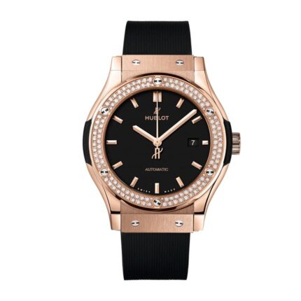 Hublot Classic Fusion Best Edition With Diamond Black Dial Replica 1