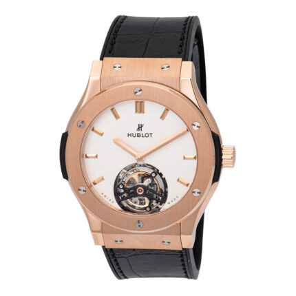 Hublot Classic Fusion Tourbillon 45mm Dial White Mens Luxury Watch 505ox2610lr 505ox2610lr