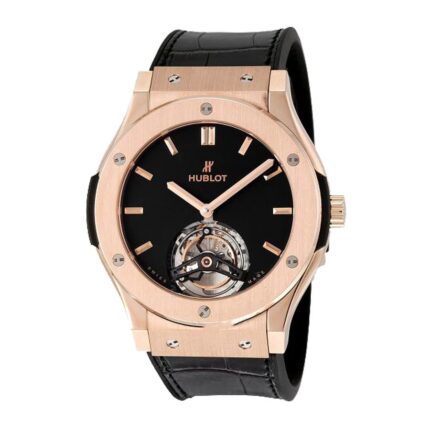 Hublot Classic Fusion Tourbillon Dial Black 505 Ox 1180 Lr 1
