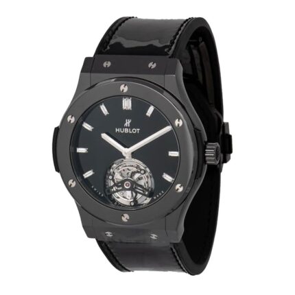 Hublot Classic Fusion Tourbillon Night Out 505 Cs 1270 Vr Tf Pvd Black Dial Replica 1 1