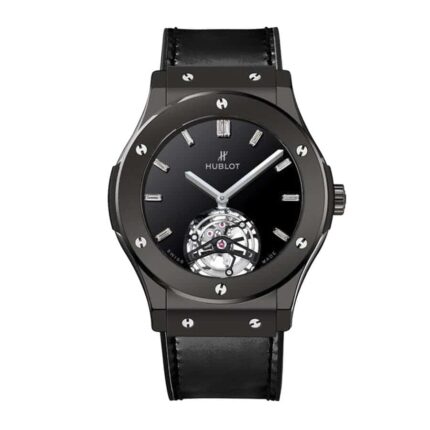 Hublot Classic Fusion Tourbillon Night Out 505 Cs 1270 Vr Tf Pvd Black Dial Replica 1 2
