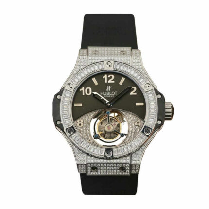 Hublot Classic Fusion Tourbillon With Diamond Black Dial Replica 1