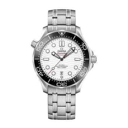 Omega Seamaster Diver Steel 210 30 42 20 04 001 White Dial Replica 1