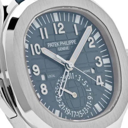 Patek Philippe Aquanaut 5164g 001 Travel Time White Gold Blue Gray Dial 2024 Patek Philippe 41774041923828