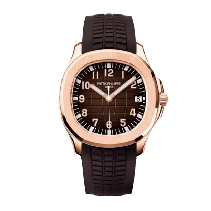Patek Philippe Gold Brown Strap Super Clone