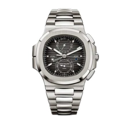 Patek Philippe Nautilus Travel Time Chronograph Stainless Steel Replica 1 1