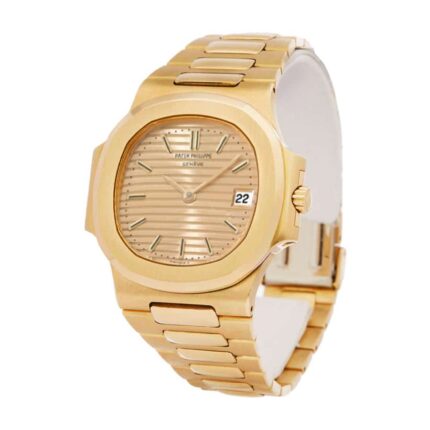 Patek Philippe Nautilus Vintage 3800 1 Yellow Gold Sigma Dial 1 1