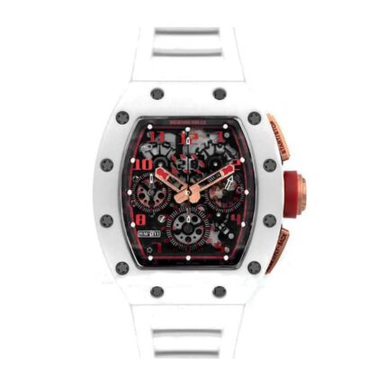 Richard Mille Rm011 Fm Flyback Chronograph White Demon Limited Chronograph Replica 1