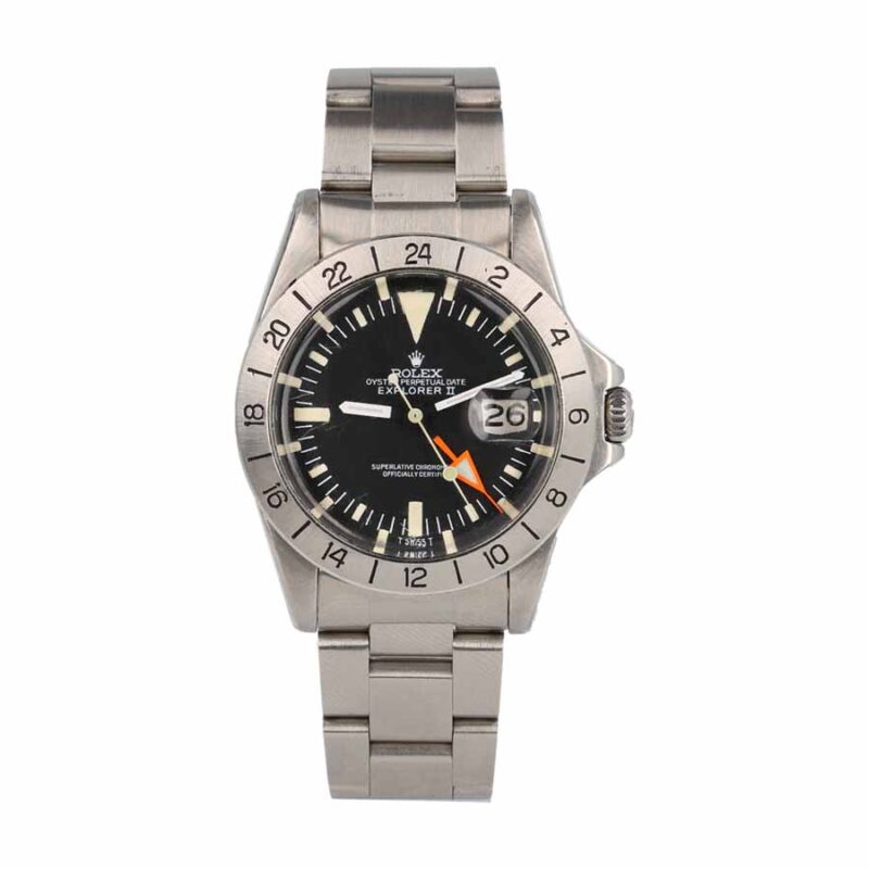 Rolex Explorer II 1655 (Antique) Black Dial WARO025 Oyster Super Clone