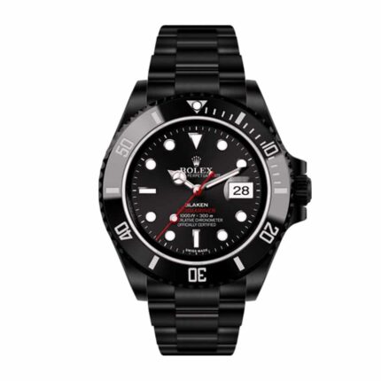 Rolex Blaken Submariner Date Singel Red Black Dial 116610n Replica 1