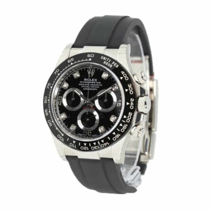 Rolex Cosmograph Daytona Black Gem Set Dial 116519ln 1