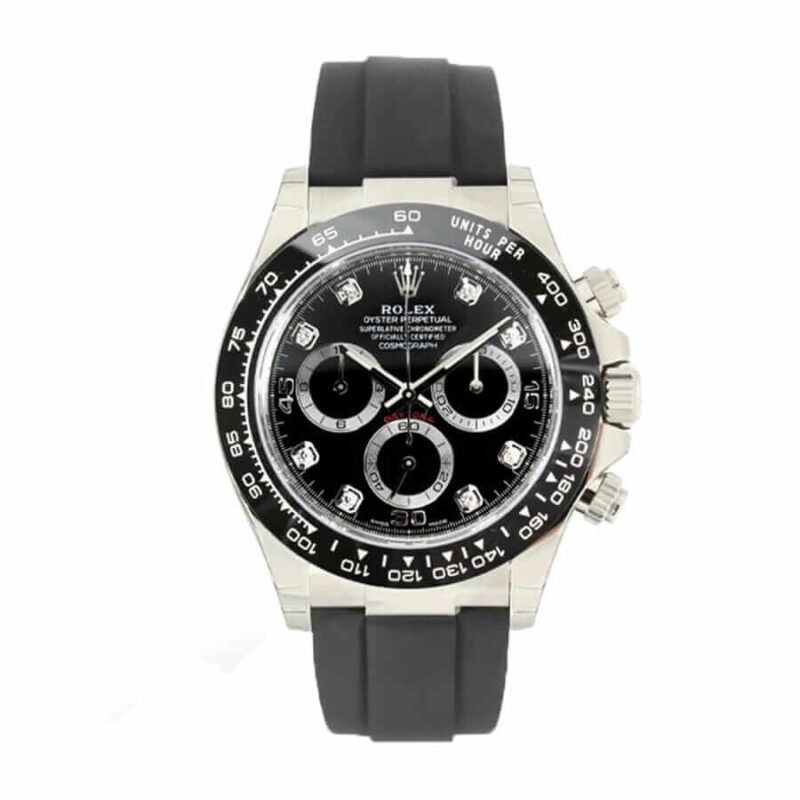 Rolex Daytona 116519LN Oysterflex Diamond Super Clone