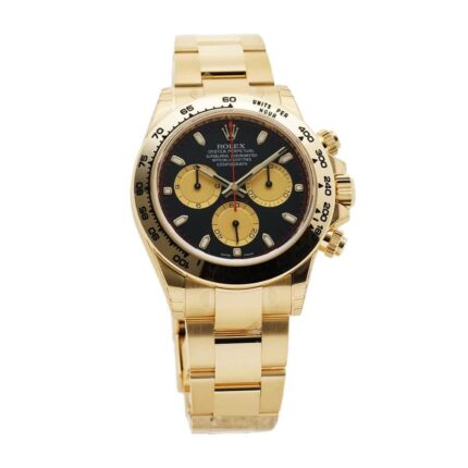 Rolex Cosmograph Daytona Yellow Gold Black Dial 1