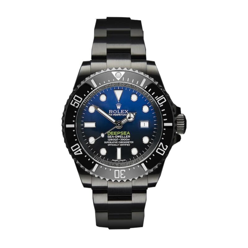 Rolex Deepsea Sea-Dweller Black PVD 116660 D-Blue Oyster Super Clone