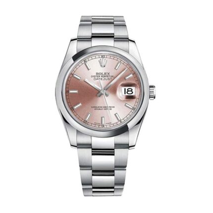 Rolex Datejust 116200 36mm Steel Automatic Champagne Silver 1
