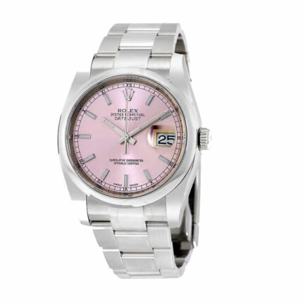 Rolex Datejust 116200 36mm Steel Automatic Champagne Silver Replica 1