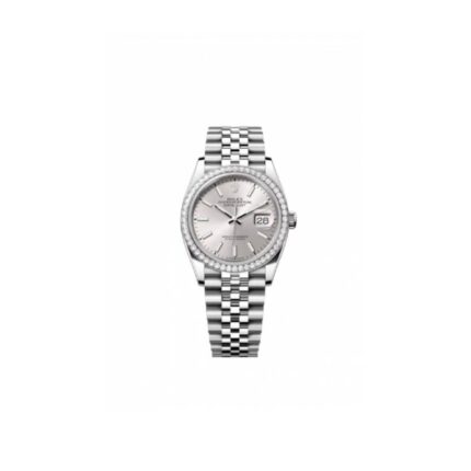 Rolex Datejust 116284 Diamond Bezel Silver Dial Replica 2 1 1