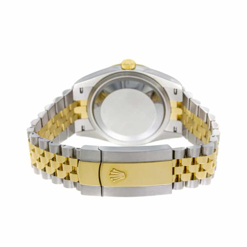 Rolex Datejust 126283rbr Yellow Gold Steel Green Dial 1