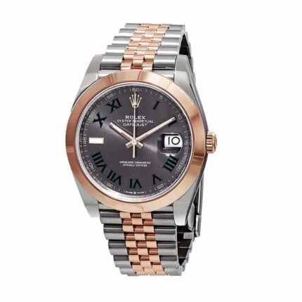Rolex Datejust 126301 0016 41mm Steel Gold Automatic Grey Dial Replica 1
