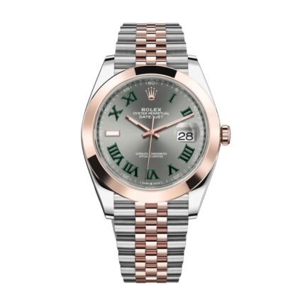 Rolex Datejust 126301 0016 Steel Gold Automatic Grey Dial Jubilee Replica 1