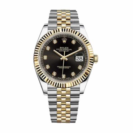 Rolex Datejust 178383 31mm Steel Gold Automatic Black Dial 2