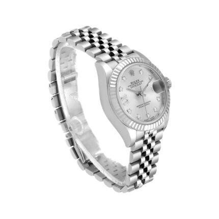 Rolex Datejust 28mm 279174 Steel White Gold Automatic Silver Dial Jubilee 1 2