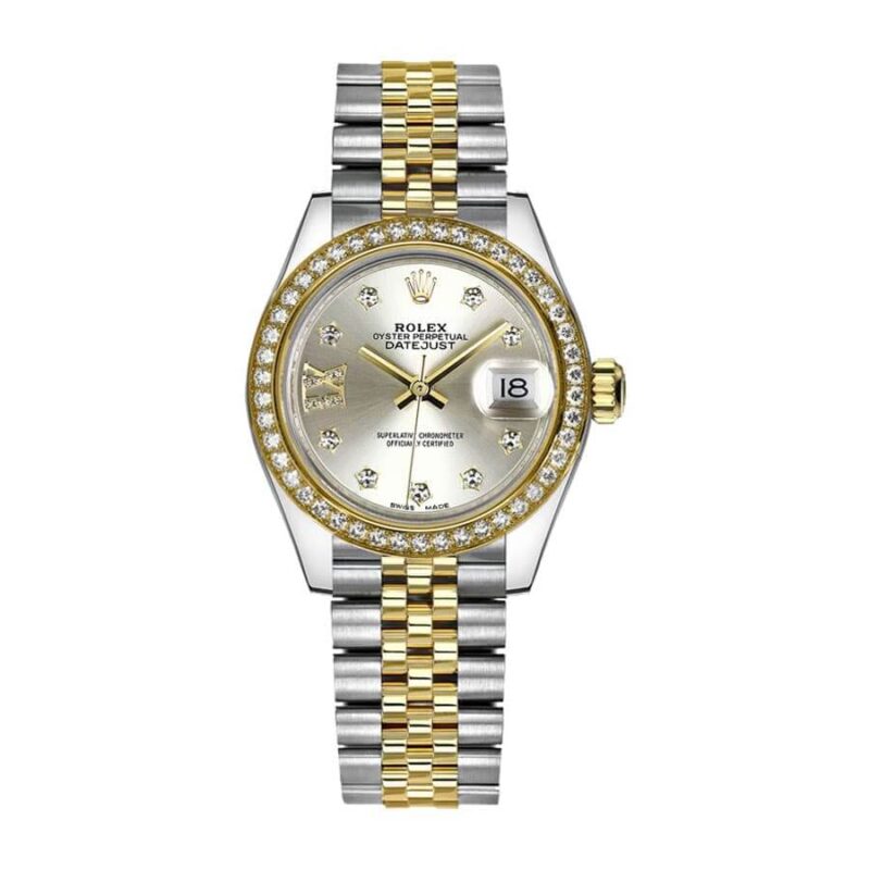 Rolex Datejust 279383RBR-0003 Champagne & Diamond Dial Super Clone