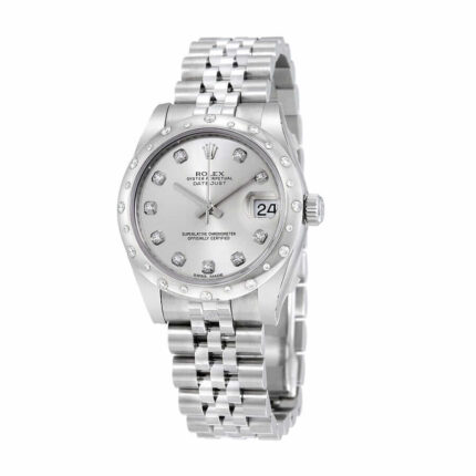 Rolex Datejust 31mm 178344 Steel White Gold Automatic Mother Pearl Diamond Dial Replica 1