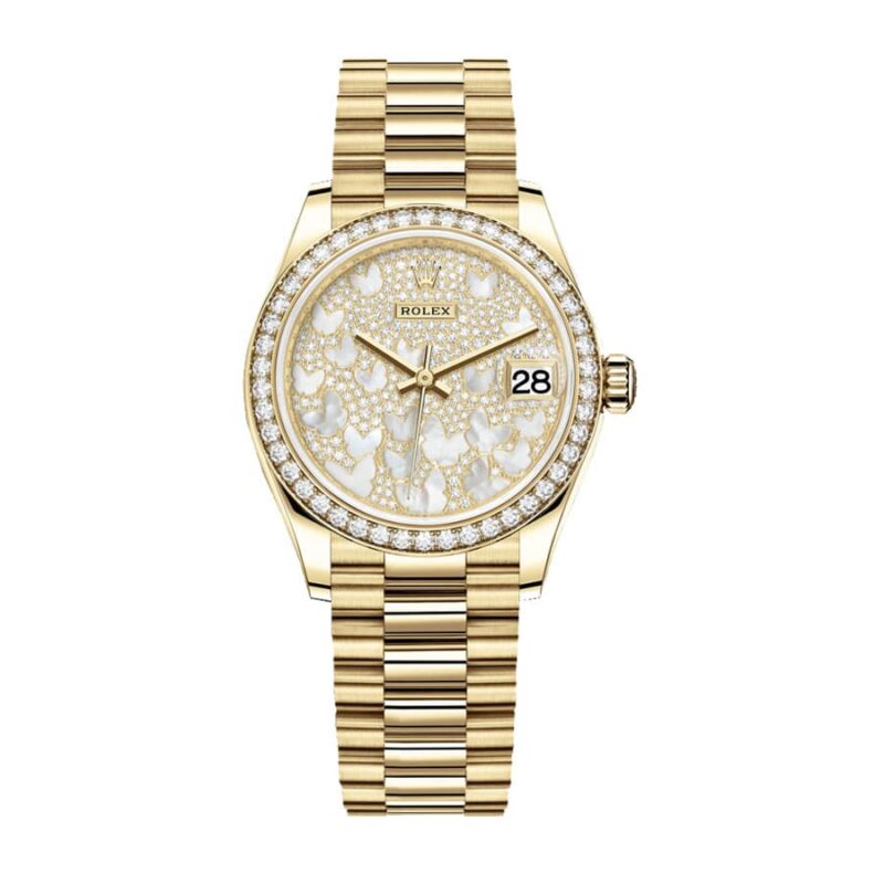Rolex Datejust 278288RBR Diamond Mother Pearl Butterfly Dial Super Clone