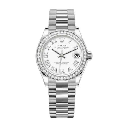 Rolex Datejust 31mm 278289rbr White Gold And Diamond Automatic White Dial 2
