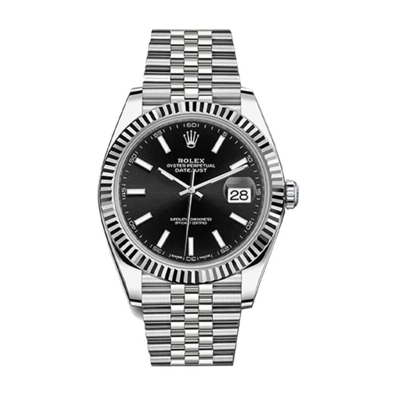Rolex Datejust 126234 Stainless Steel Black Dial Super Clone