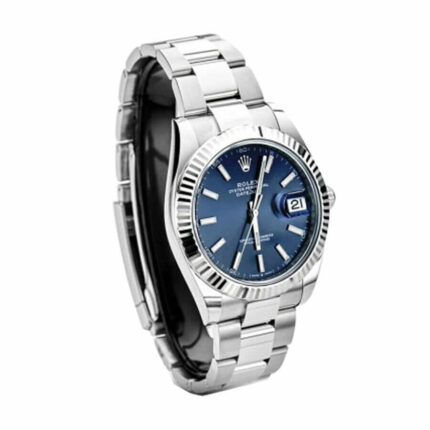 Rolex Datejust Blue Dial Steel Replica 2