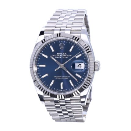 Rolex Datejust Oyster Datejust Ii Steel White Gold 126234 Blue Dial 1