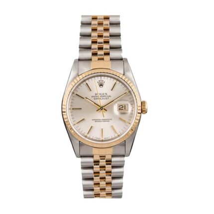 Rolex Datejust Two Tone Silver 16233 1 1