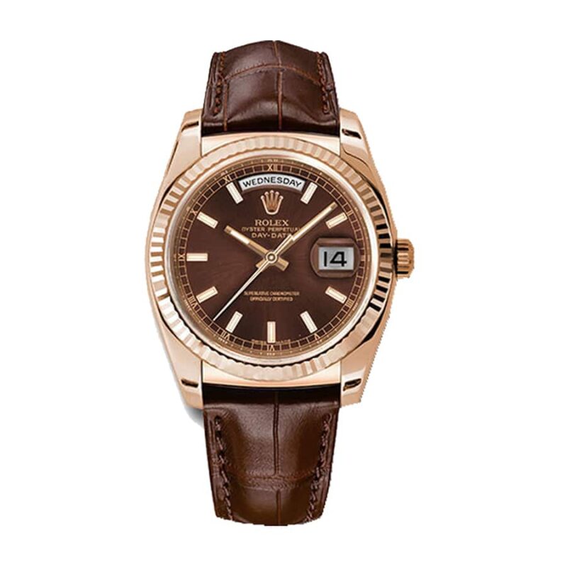 Rolex Day-Date 118135 V5 Brown Dial Super Clone