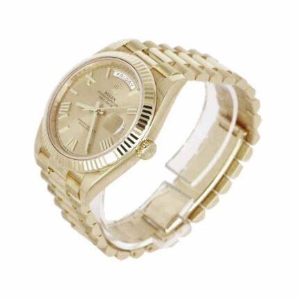 Rolex Day Date 228238 Kw Yellow Gold Champagne Dial Replica 5 1 1